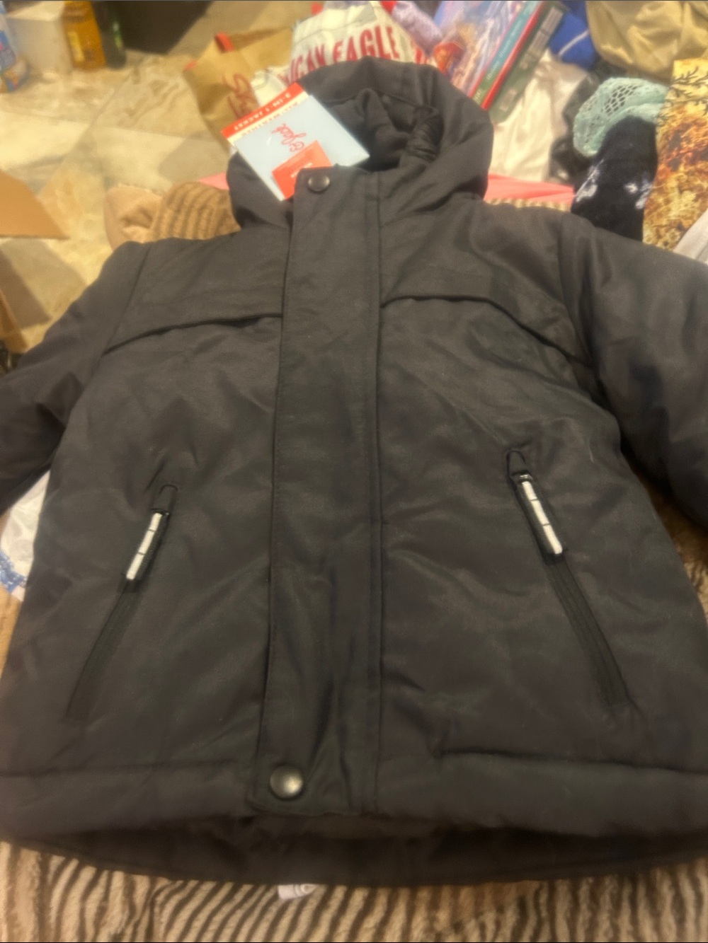 NWT Sz 2t black cat & jack winter jacket
